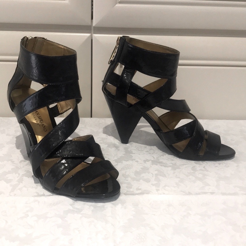 Christian Siriano Shoes, heel, NEW,Black, size 8